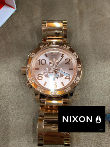 ニクソン　正規品　メンズ　腕時計　ローズゴールド