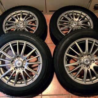 【ネット決済・配送可】【値下げ 205/60R16 スタッドレス...