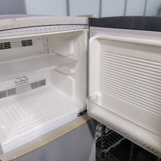 2ドア冷蔵庫　140リットル　シャープ - 家電