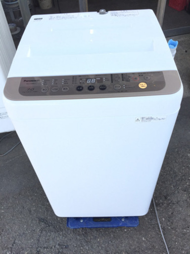 美品 パナソニック 7キロ 洗濯機 2017年製 NA-F70PB