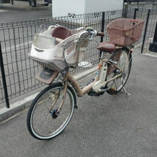 新基準電動アシスト自転車　ブリヂストン　アンジェリーノ　リアバスケット付