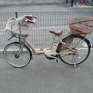 新基準電動アシスト自転車 ブリヂストン アンジェリーノ リアバスケット付