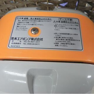 安永エアポンプ エアーポンプ AP-60F 吐出専用 40連分岐管付き 2019年製 浄化槽 養魚関係 札幌市 白石区 東札幌