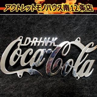 コカ・コーラ レタリングプレートサイン Coca-Cola コー...