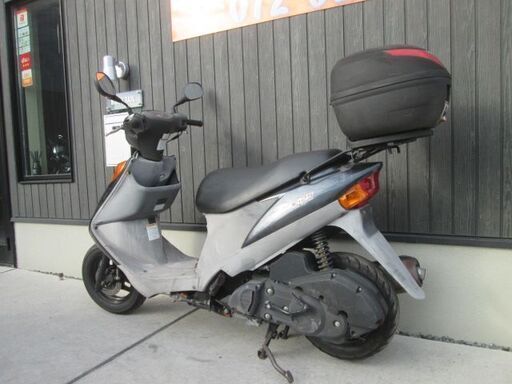 ☆7万円 アドレスV125 セル1 実動車☆スズキ ボックス付き！宅配 アドレス