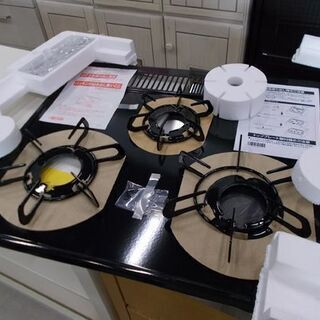 ビルドインコンロ 都市ガス 2020年製 PKD-N36S パロマ システム 