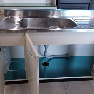 セパレートキッチン 幅150cm 流し台 シンク SUZURAN スズラン 樋口