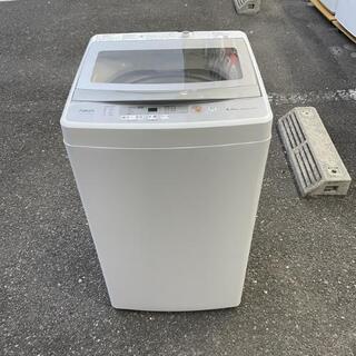 美品】洗濯機 アクアAQR-GS50H 2020年 5kg?自社配送時?代引き可?※