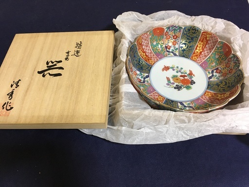 おまとめ2点 有田焼 元禄古伊万里 清秀 絢爛豪華 色絵金彩 大鉢 他1点 楽天市場】有田焼 復刻古伊万里 錦色絵六角焼皿18cm 【全国送料