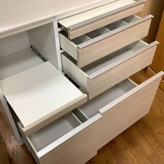 2枚扉レンジボード　松田家具【トレファク　川越店】