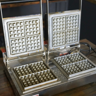 飲食店様の業態変更に業務用ワッフルメーカー