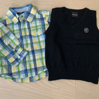 チェックシャツとベストのセット ぶるーべりー 平塚の子供用品の中古あげます 譲ります ジモティーで不用品の処分 チェックシャツとベストのセット ぶるーべりー 平塚の子供用品の中古あげます 譲ります ジモティーで不用品の処分