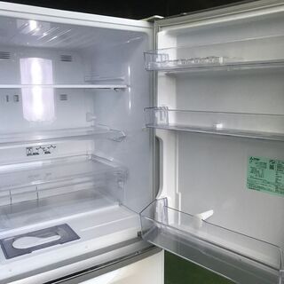 札幌市内☆ 三菱電機 19年製 ちょっと低めの 3ドア冷蔵庫 335L ◇ MR
