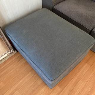 値下げ【引き取り限定】IKEA オットマン KIVIK/シーヴィク