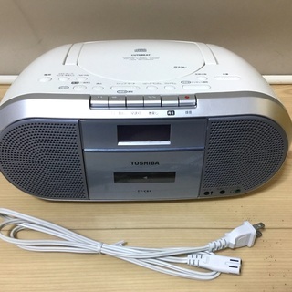 ＜美品＞東芝・CDラジオカセットレコーダー TY-CK4    