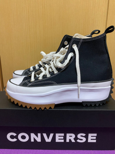 お得品質保証】 CONVERSE - CONVERSE ランスター ハイク ピンクの通販