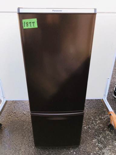 1877番 Panasonic✨ノンフロン冷凍冷蔵庫✨NR-B176W-T‼️