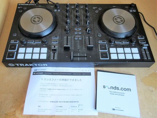 ☆ネイティブインストゥルメンツ Native Instruments TRAKTOR KONTROL S2 MK3 DJコントローラー DJ CONTROLLER◆ホームパーティーから現場のDJブースまで