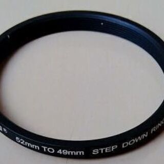 ステップダウンリング 52mm to 49mm