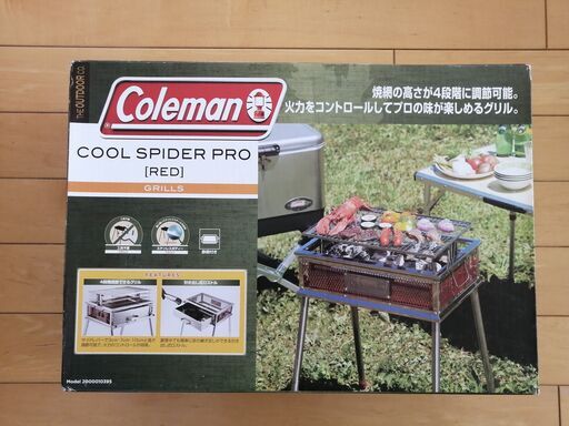 【未開封】コールマン Coleman COOL SPIDER PRO レッド