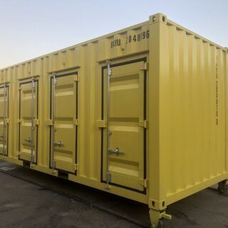 コンテナ倉庫で土地活用！余った土地を副収入に！ 20FT シャッター③