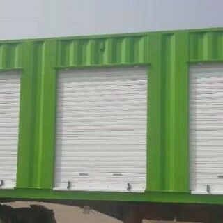 コンテナ倉庫で土地活用！余った土地を副収入に！ 20FT シャッター③