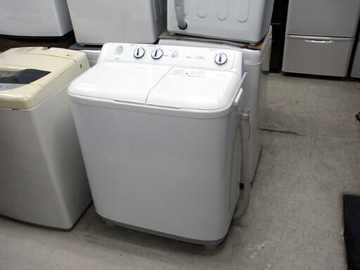 洗濯機 2槽式 5.5kg 2016年製 ハイアール JW-W55E ホワイト Haier 札幌市 中央区