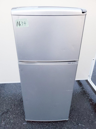①‼️処分セール‼️1634番AQUA✨ノンフロン直冷式冷凍冷蔵庫✨AQR-111C‼️