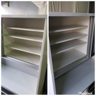 【食器棚】高級品☆パウエル1400♪お安く！