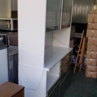 【食器棚】高級品☆パウエル1400♪お安く！