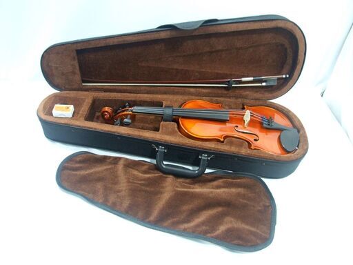 メンテ済み 美品 分数 1/2 ノーラベル バイオリン 鈴木バイオリン？ 未