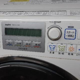 オゾンで洗う ドラム式洗濯乾燥機 サンヨー アクア