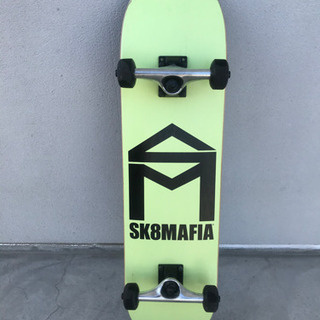 【ネット決済・配送可】SK8MAFIA スケートボード　8インチ