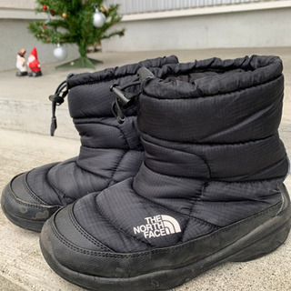 THE NORTH FACE ブラック ダウンブーツ　新品未使用　22センチ THE NORTH FACE ダウンブーツ 黒22.0センチ
