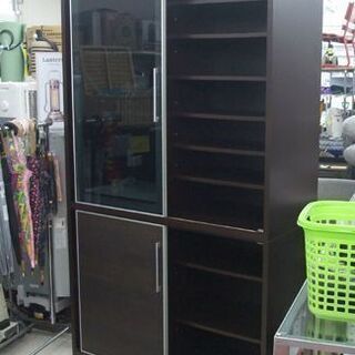 松田家具 大型家電ボード レンジボード 引き戸タイプ 高さ205cm×幅 