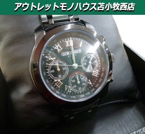 腕時計 ジョルジュレッシュ メンズ GR-5041 ステンレススチール 男性用時計 GEORGES RECH 苫小牧西店