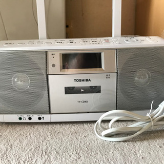 TOSHIBA  CDラジカセ