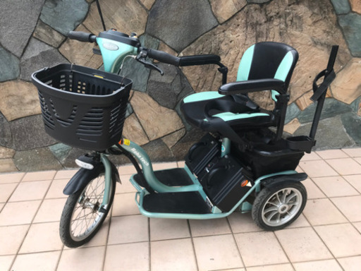 電動型車いす スマートパルS637 すぐに乗れます 電動三輪車