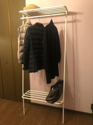 デザイン家具 壁に立て掛けるハンガーラック Fyfy 摂津本山の収納家具 タンス 衣類収納 の中古あげます 譲ります ジモティーで不用品の処分