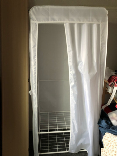 ニトリのハンガーラック カバー付き 早川朋子 柳津の家電の中古あげます 譲ります ジモティーで不用品の処分