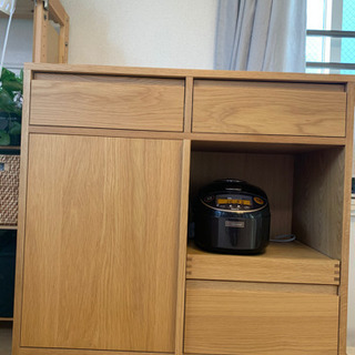 美品】【ウニコ】食器棚【unico】