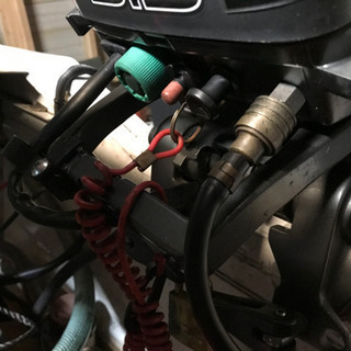 値下げしました】船外機スズキDT9.9 S足 15馬力改 少々難あり