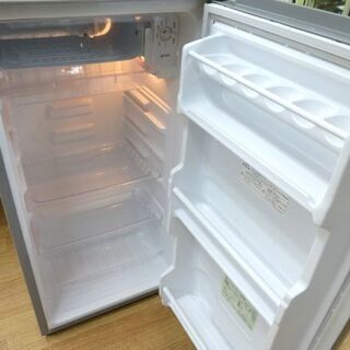 アクア 1ドア 冷蔵庫 75L 2013年製 幅43 高さ83cm AQR-81A シルバー ☆ PayPay(ペイペイ)決済可能 ☆ 札幌市 清田区 平岡