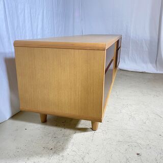 テレビボード 茶 テレビ台 ローボード リビング家具 中古品