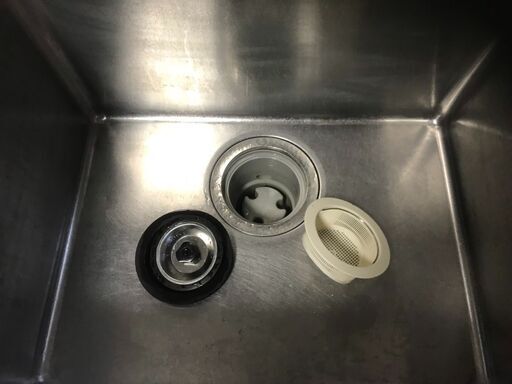 簡易清掃済み!!】マルゼン/maruzen/シンク/蛇口3口/水石鹸入れ