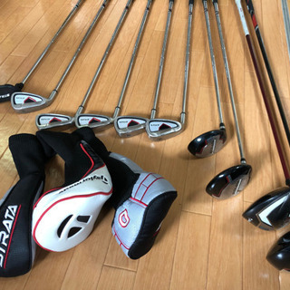 値下げしました！ゴルフ（左利き）　スターターセット(テーラーメイドのドライバー付き)　初心者向け