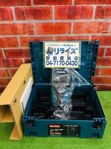 マキタ WD181DZK ウォールディテクター【リライズ野田愛宕店】【店頭取引限定】【未使用】【管理番号：ITAN2YYYTY3S】