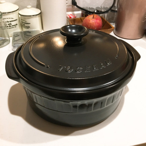 【新品未使用】ニュートーセラム鍋26㎝ガス火専用