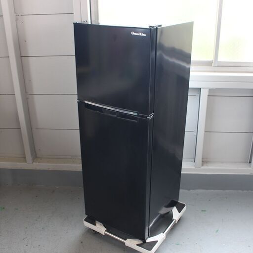 T475) 【美品・高年式】 A-Stage エーステージ 冷蔵庫 冷凍冷蔵庫 RM-138L02BK 138L 2ドア 右開き 2019年製