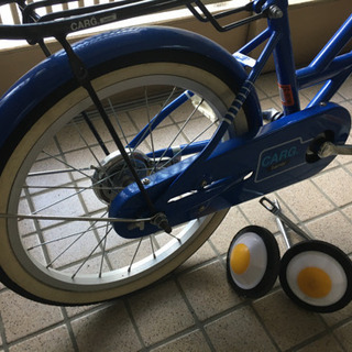 【ネット決済】自転車　子ども　18インチ　男の子　ヘルメット付き